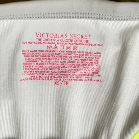 NEW Victoria Secret Strappy Cheeky Bottoms XS - Picture 2 of 4